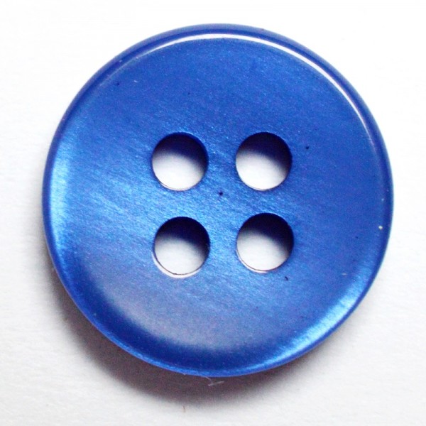 Standardknopf, 10 mm, royalblau
