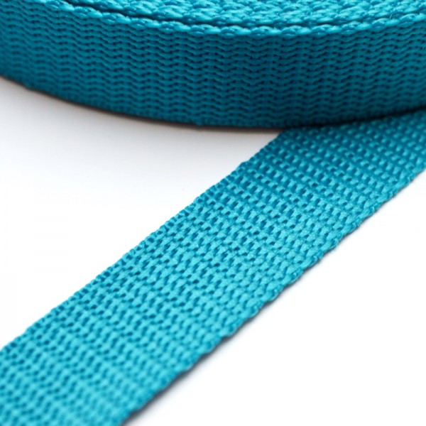 PP-Gurtband, türkisblau, 40 mm