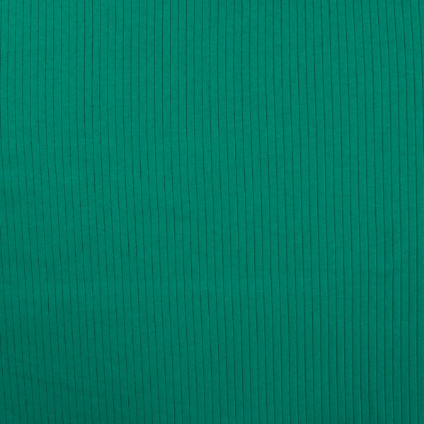 Mila, Ripp-Jersey breit, grün