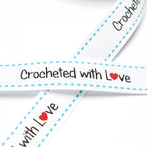 Crocheted with love, Ripsband
