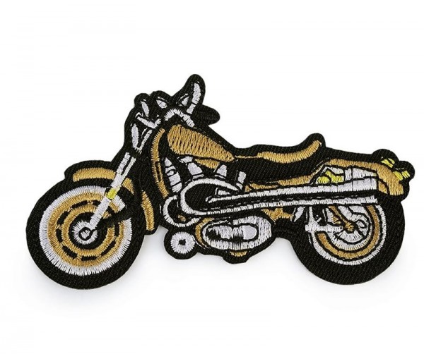 Applikation Motorrad, gold