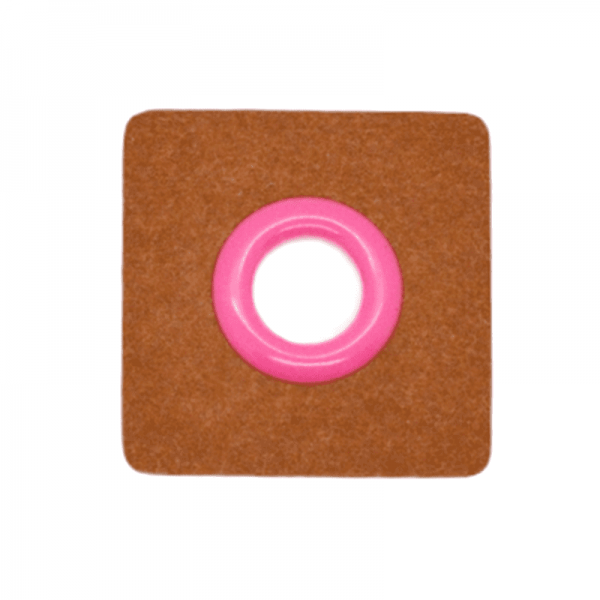 SnapPap Ösenpatch, Quadrat, pink