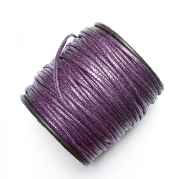 Baumwollschnur, 2 mm, dunkles violett