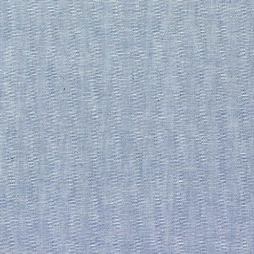 Yarn Dyed helles dunkelblau, Baumwollpopeline, waschbar bei 60°