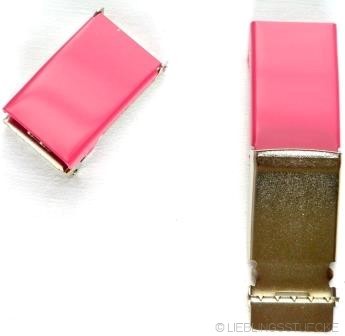 Gürtelschnalle, 2,5 cm, pink