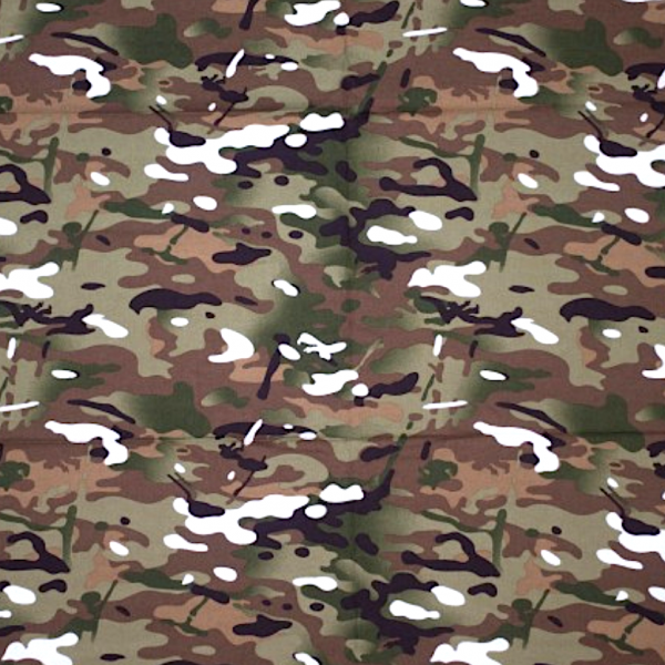 Peter, Camouflage khaki/braun, Baumwollstoff