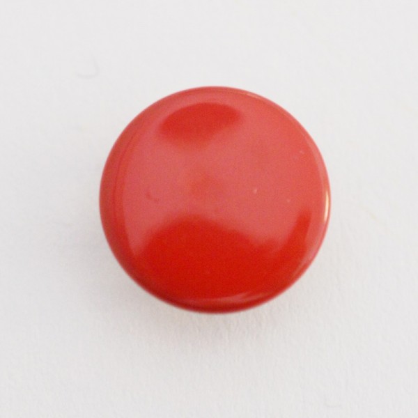 Druckknopf, rot, 10 mm