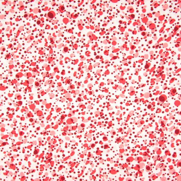 Viskose-Webstoff Dots pink-mauve