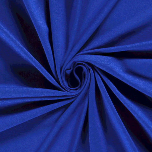 Viskosejersey königsblau