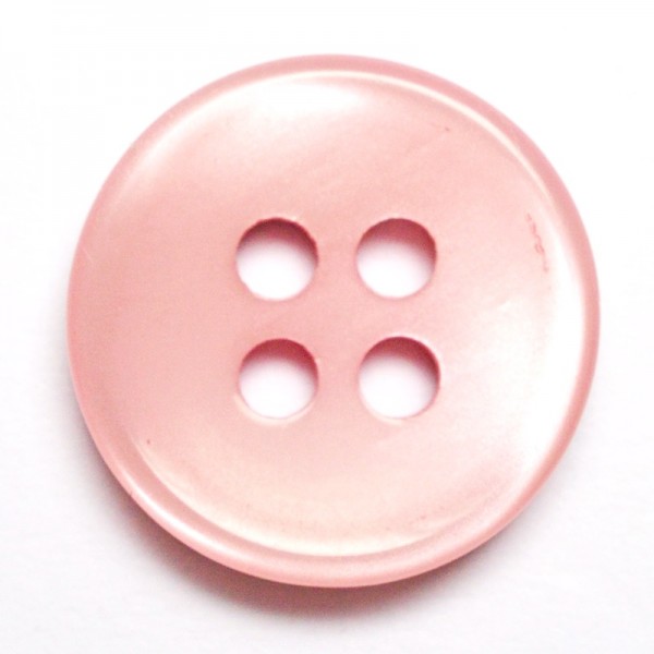 Standardknopf, 13 mm, rosa