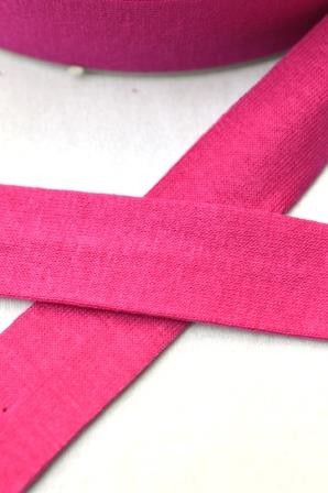 Viskosejersey-Schrägband, pink