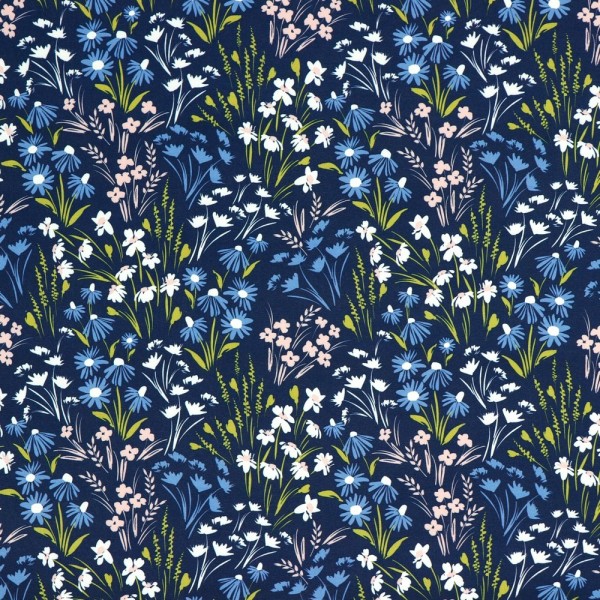 Softshell, Blumenwiese dunkelblau