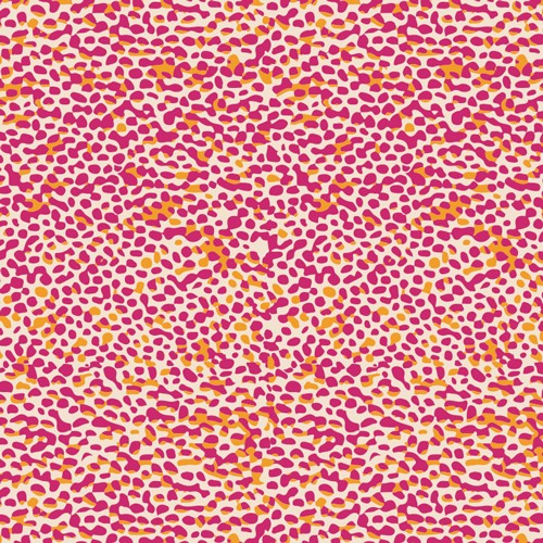 Art Gallery, The Shamnbless, Punkte orange/pink, Baumwollstoff