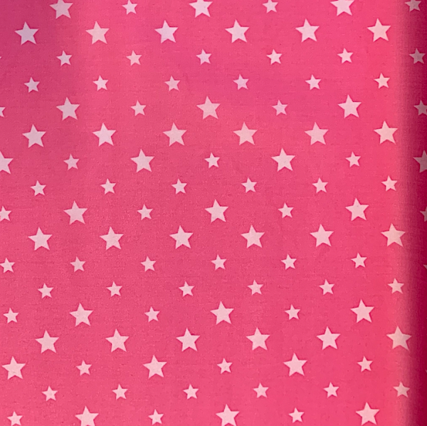 Laminat, Sterne rosa auf pink, *Letztes Stück ca. 130 cm*