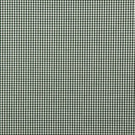 Vichykaro, klein, dunkelgrün-weiß kariert, waschbar bei 60°