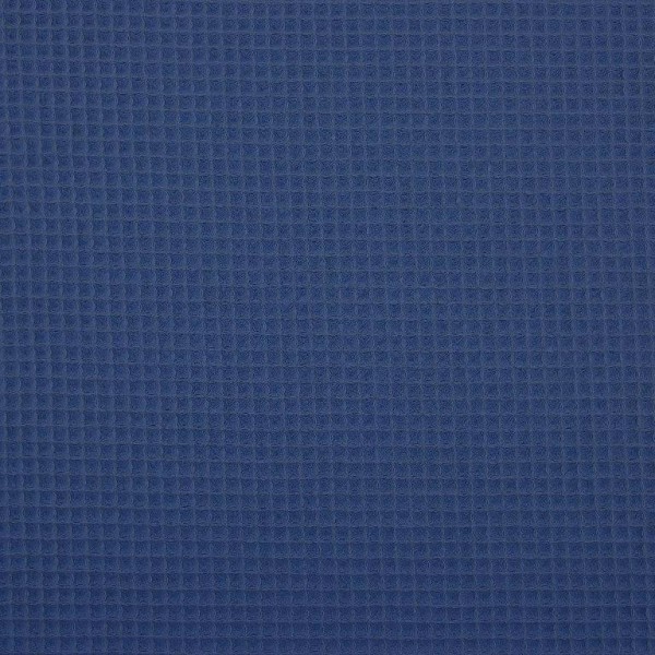 Waffelpique, dunkles jeansblau