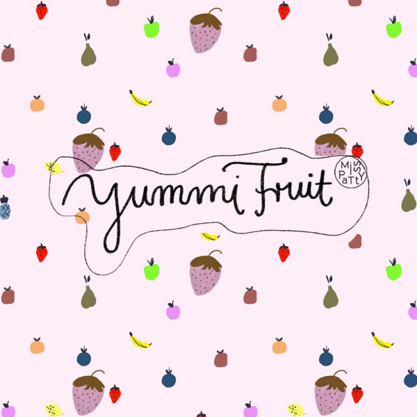 lillestoff, Yummi Fruit, Bio-Baumwollstoff