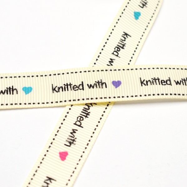 knitted with love, Ripsband