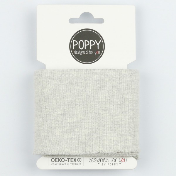 Poppy, Strickbündchen sand-meliert, 135 cm