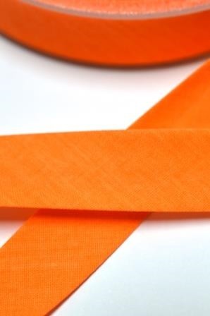 Package Schrägband, 20 mm, orange - 10 Meter *SALE*