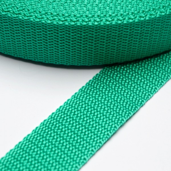 PP-Gurtband, smaragdgrün, 30 mm