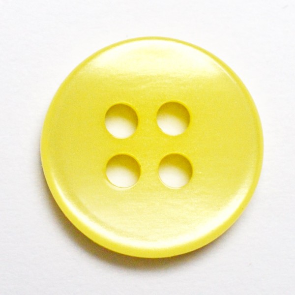 Standardknopf, 10 mm, gelb