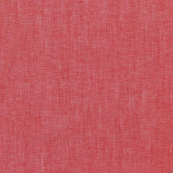 Yarn Dyed rot, Baumwollpopeline, waschbar bei 60°