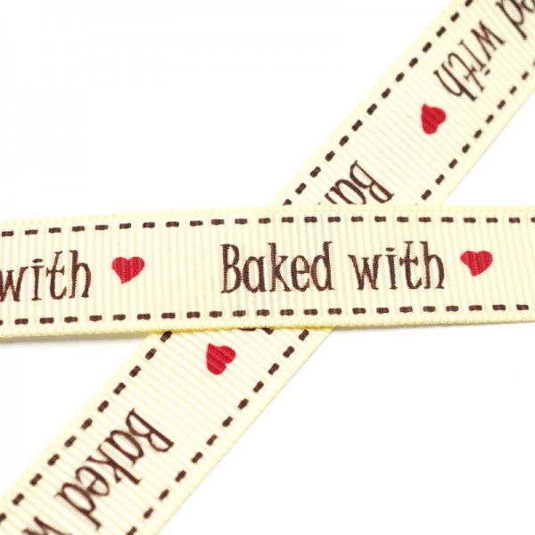 baked with love, Ripsband