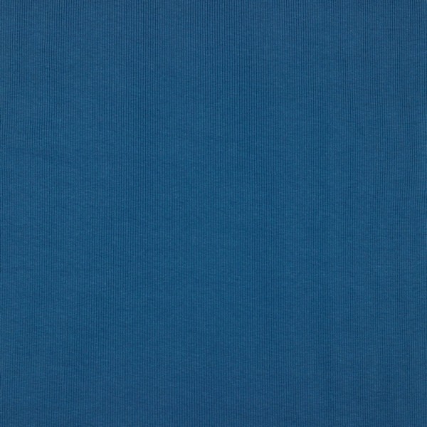 Ripp-Bündchen jeansblau