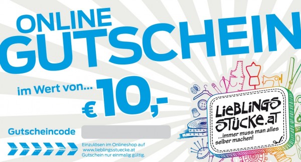 10 EUR Online Gutschein